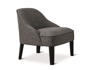 IDA - Upholstered fabric easy chair by Meridiani