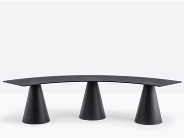 IKON 863 1_C - Round modular bench by Pedrali