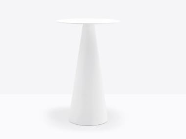 IKON 867 - Round polypropylene high table by Pedrali