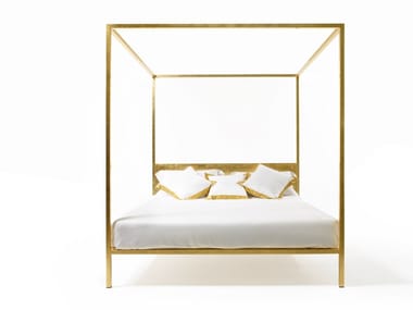 ILLETTO - Steel double bed by Opinion Ciatti