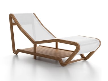 INFINITY - Teak Chaise longue by Atmosphera