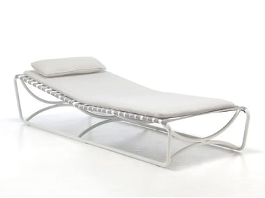 INOUT 884 - Powder coated aluminium sun lounger by Gervasoni