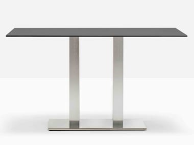 INOX 4462 - Rectangular contract table by Pedrali