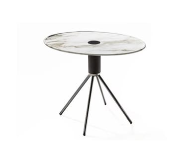 JELLY - Oval marble coffee table by Porada