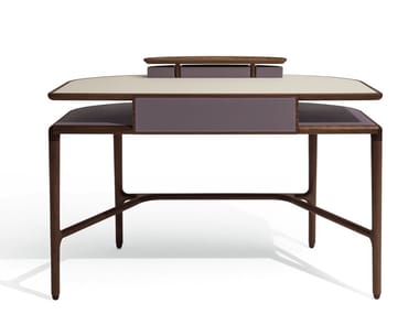 JULIET - Walnut secretary desk by Giorgetti