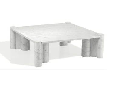 JUMBO - Square marble coffee table by Knoll