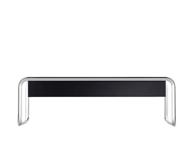 K1AS - Low steel and wood coffee table by Tecta