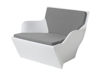 KAMI SAN - Polyethylene armchair by Slide