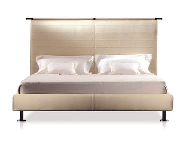 KAO - Bed with high headboard by Giorgetti