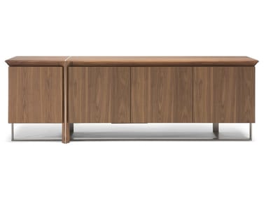 KENDO - MDF sideboard with doors by Natuzzi Italia