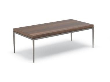 KESSLER - Rectangular wooden coffee table by Misuraemme