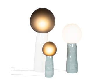 KOKESHI - LED ceramic floor lamp by Pulpo