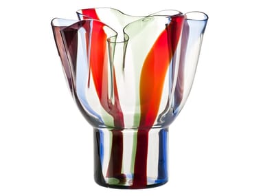 KUKINTO - Handmade blown glass vase by Venini