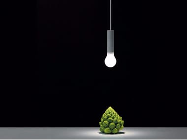 LED IS MORE - LED methacrylate and metal pendant lamp by Davide Groppi