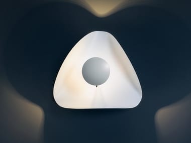 LEDERAM MANTA CWS1 - LED aluminium wall lamp by Catellani & Smith