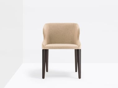 LEILA 681 - Upholstered chair by Pedrali