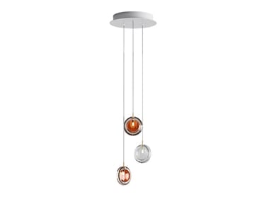 LENS 3 - LED glass pendant lamp by bomma