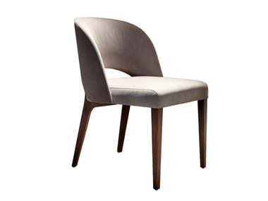 LIBRA - Upholstered fabric chair by Tonon