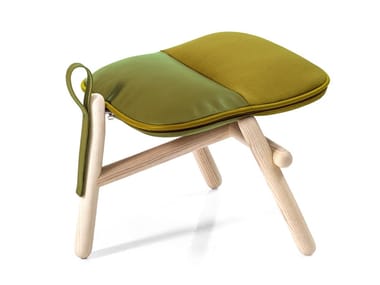 LILO - Upholstered footstool by Moroso