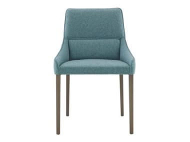 LONG ISLAND - Upholstered fabric chair by Ligne Roset