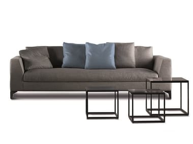 LOUIS UP - Fabric sofa with removable cover by Meridiani