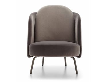 LUCIA - Upholstered fabric armchair by Ditre Italia