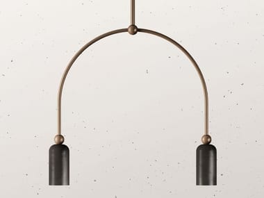 MADAME 288.03 - Metal pendant lamp by Il Fanale