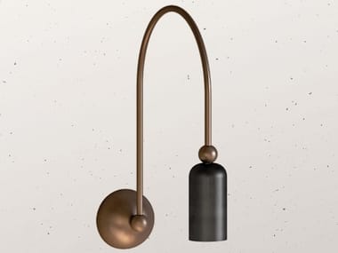 MADAME 288.10 - Metal wall lamp by Il Fanale