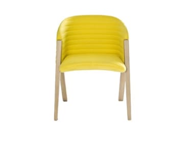 MAFALDA - Upholstered chair with armrests by Moroso