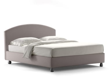 MAGNOLIA - Double bed with upholstered headboard by Flou