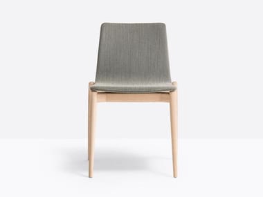 MALM? 391 - Upholstered ash chair by Pedrali