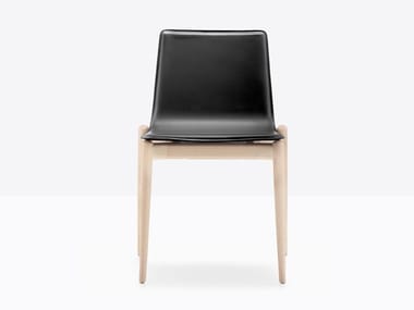 MALM? 392 - Tanned leather chair by Pedrali