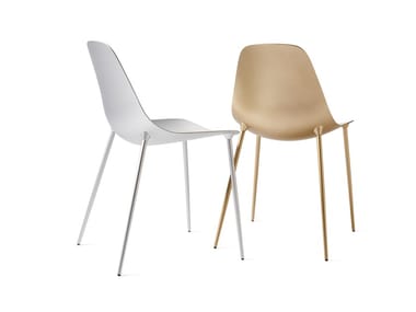 MAMMAMIA - Non stackable aluminum chair by Opinion Ciatti