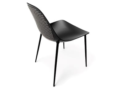 MAMMAMIA PUNK - Design stackable aluminium chair by Opinion Ciatti