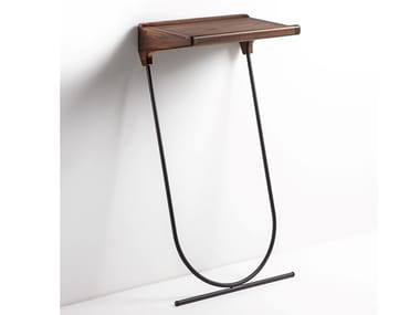 MAORI - Rectangular solid wood console table by Porada