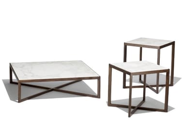 MARC KRUSIN - Square coffee table by Knoll