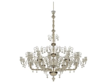 MARCELLO - Blown glass chandelier by Venini