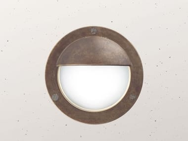 MARINA 247.02 - Brass Outdoor wall Lamp by Il Fanale