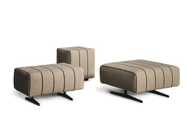 MARK - Rectangular fabric pouf by Bonaldo