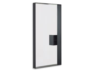 MIR - Rectangular wall-mounted framed mirror by Desalto