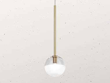 MOLECOLA 275.06 - LED brass pendant lamp by Il Fanale