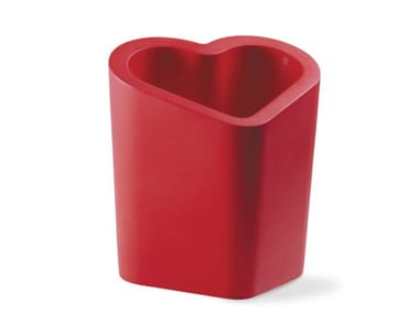 MON AMOUR - High polyethylene garden vase by Slide