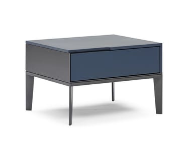 MONDRIAN - Bedside table with drawers by Natuzzi Italia