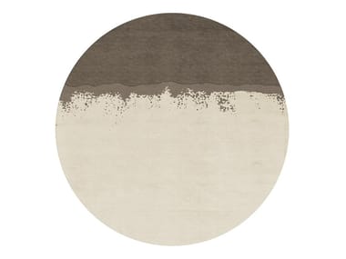 MOONSHADOW - Handmade round custom rug by Giorgetti