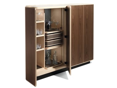 MOORE - Bar cabinet with integrated lighting by Giorgetti