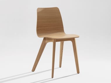 MORPH - Wooden chair by Zeitraum