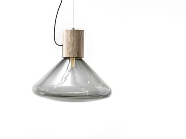 MUFFINS - LED blown glass pendant lamp by Brokis