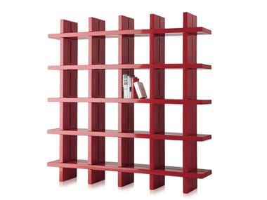 MY BOOK - Open polyethylene bookcase by Slide