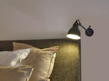 N¡Æ104 - Adjustable steel wall lamp by DCW Editions