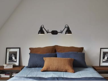 N¡Æ204 DOUBLE - Adjustable steel wall lamp by DCW Editions